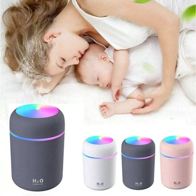 Brazil Air Humidifier Desktop Colorful Atmosphere Lamp Essential Oil Diffuser Spray Usb H2O Car Humidifier